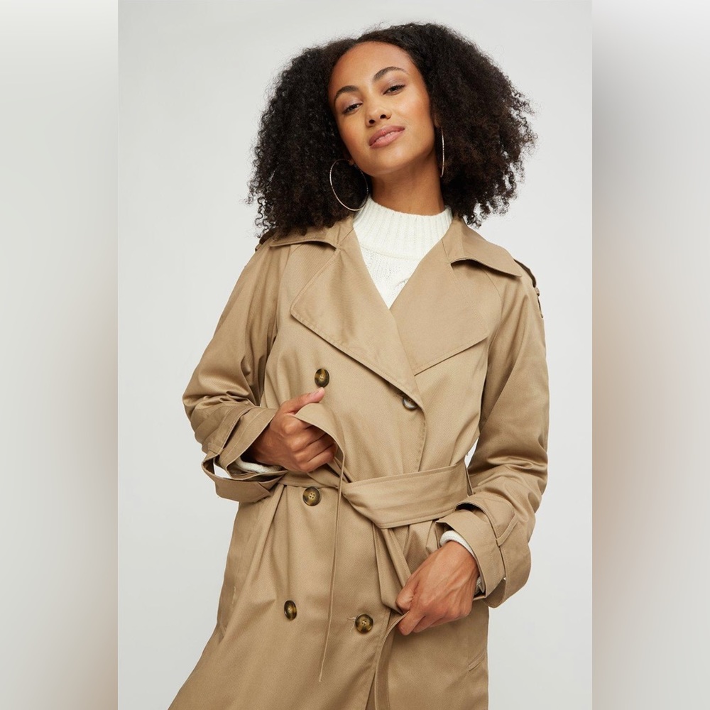 Dorothy Perkins trench coat size 2